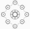 HANOH 331908701 Clutch Disc